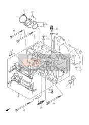 1111533D71, Guide, Valve (OS:0.3), Suzuki, 0